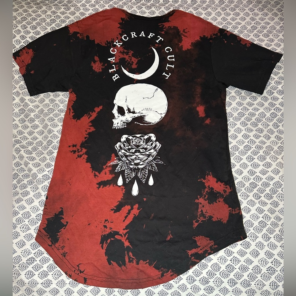 BlackCraft Cult tie dye bleach short/long Shirt